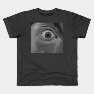 Terror in the eyes Kids T-Shirt